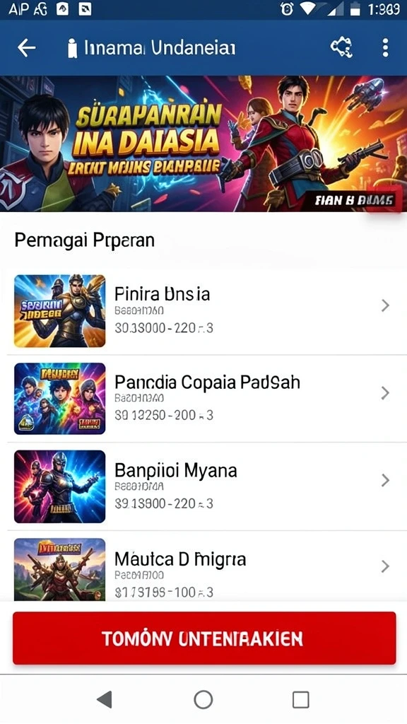 Berbagai jenis permainan slot yang berbeda dan mengasyikkan.