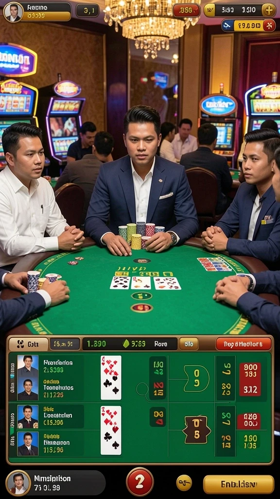 Beragam tema permainan yang menggugah selera.
