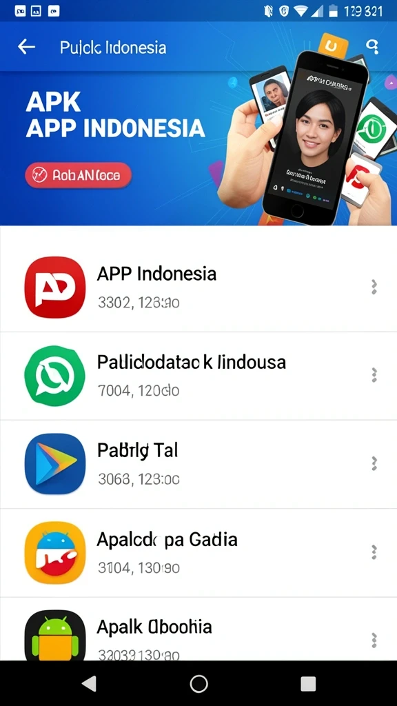 Tampilan utama aplikasi 898A dengan grafik menarik.
