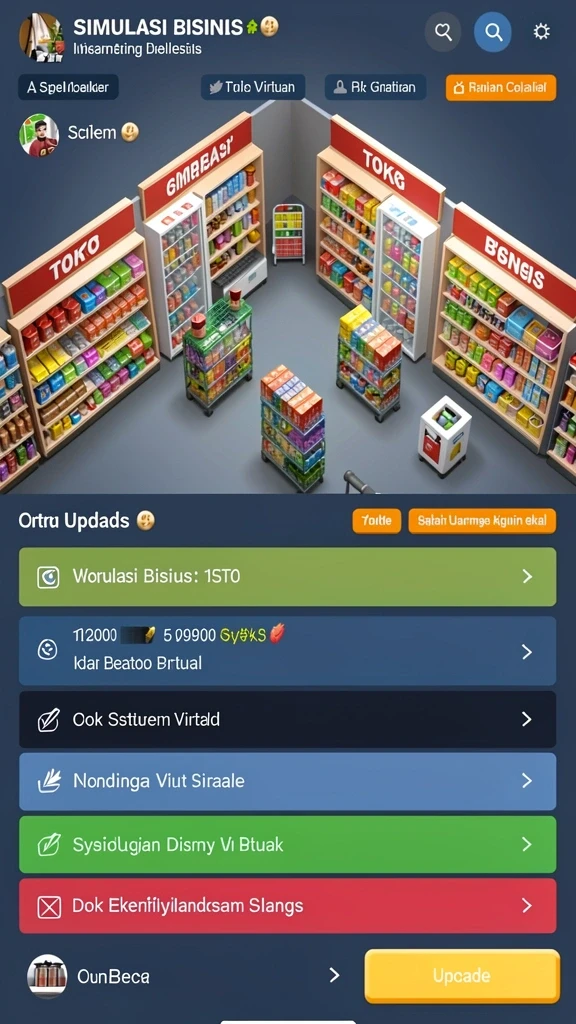 Tampilan mesin slot yang menggugah selera.