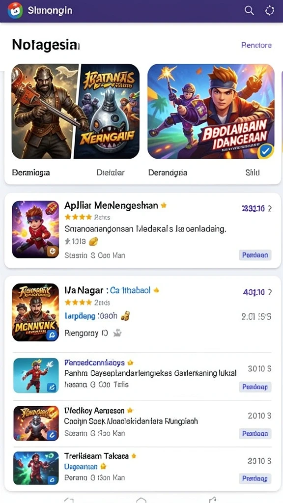 Tampilan antarmuka yang ramah pengguna.