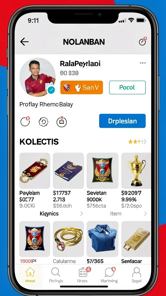 Tampilan antarmuka aplikasi yang menarik dan sederhana.