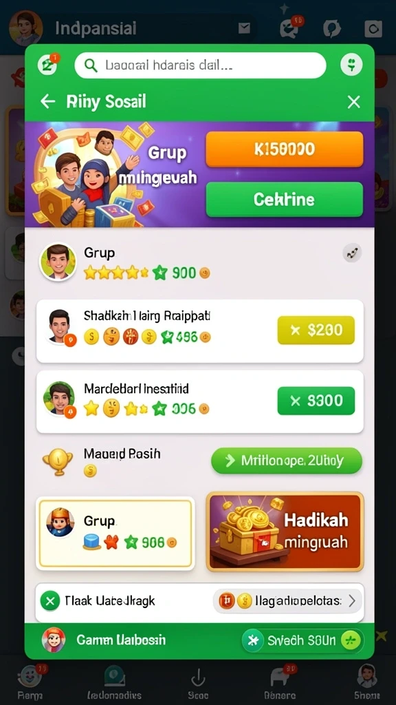 Fitur bonus harian yang menguntungkan untuk pemain.