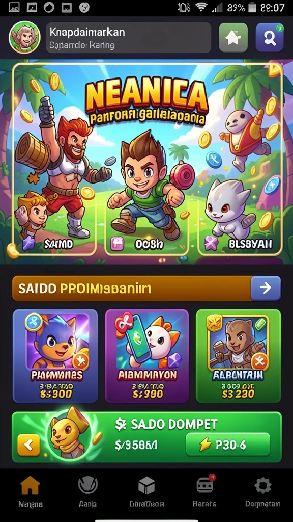 Beragam tema permainan slot yang menghibur.