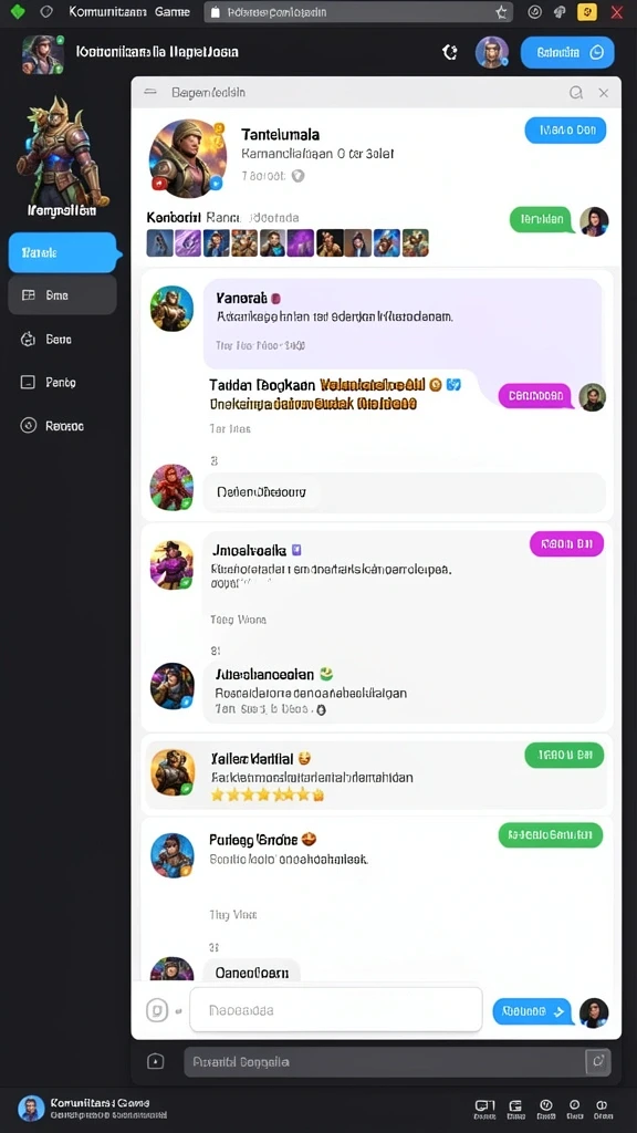 Menu permainan dengan berbagai slot yang tersedia.