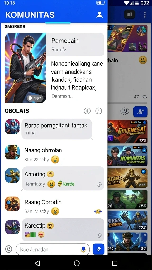 Tampilan antarmuka yang ramah pengguna.