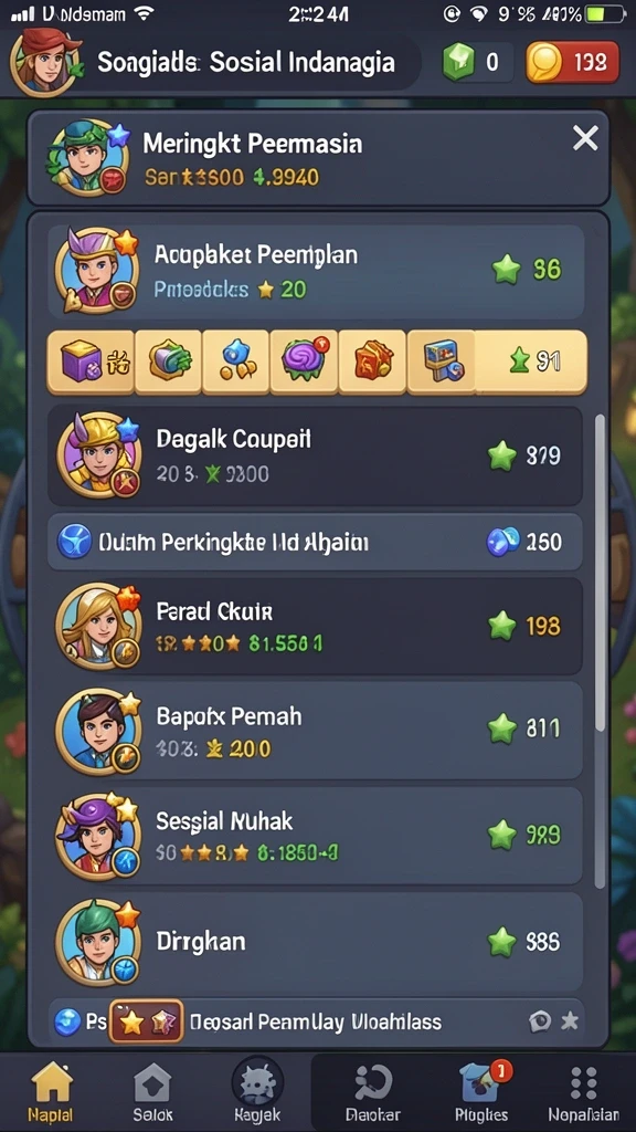 Tampilan antarmuka yang ramah pengguna.