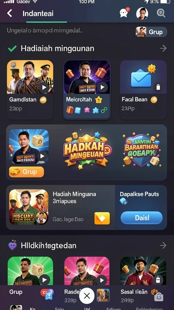 Fitur bonus yang menarik dan menguntungkan.