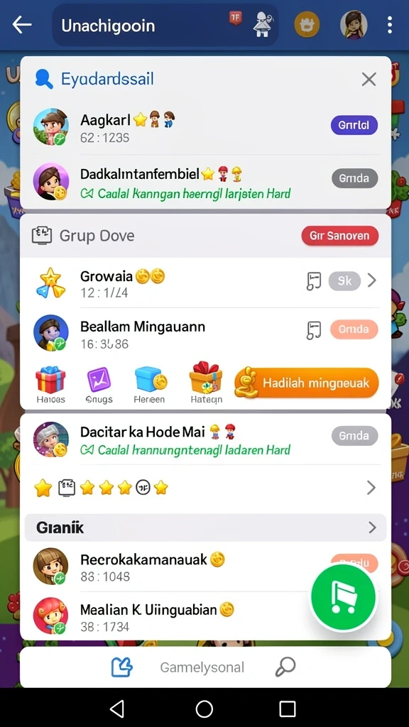 Tampilan antarmuka yang ramah pengguna.