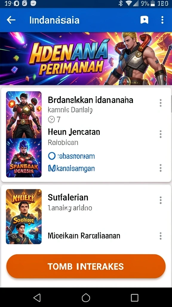 Tampilan antarmuka yang menarik dan user-friendly.