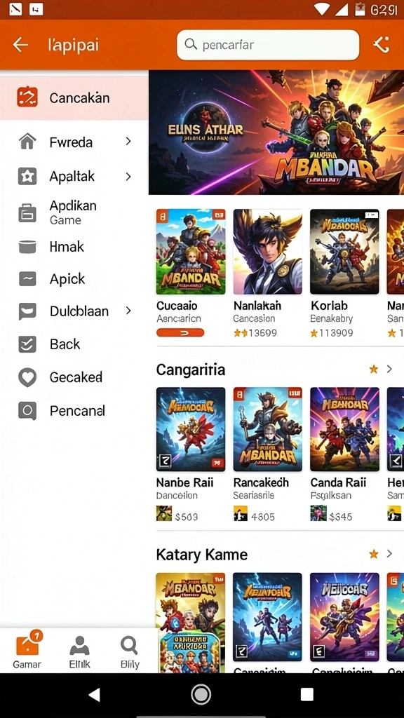 Pengalaman bermain yang seru dan mendebarkan.