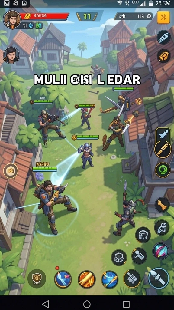 Tampilan antarmuka yang modern dan menarik.