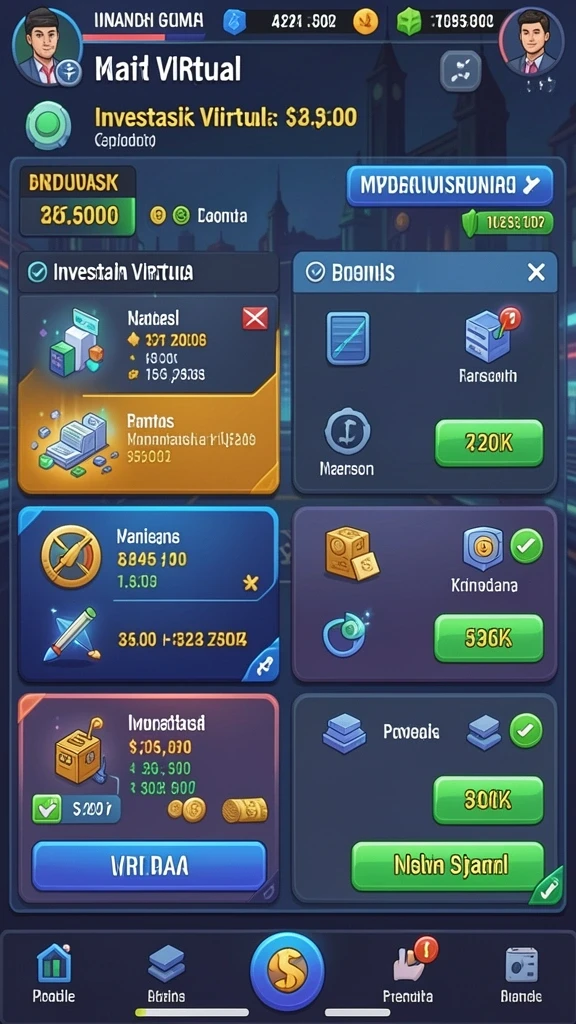 Beragam tema slot yang tersedia.