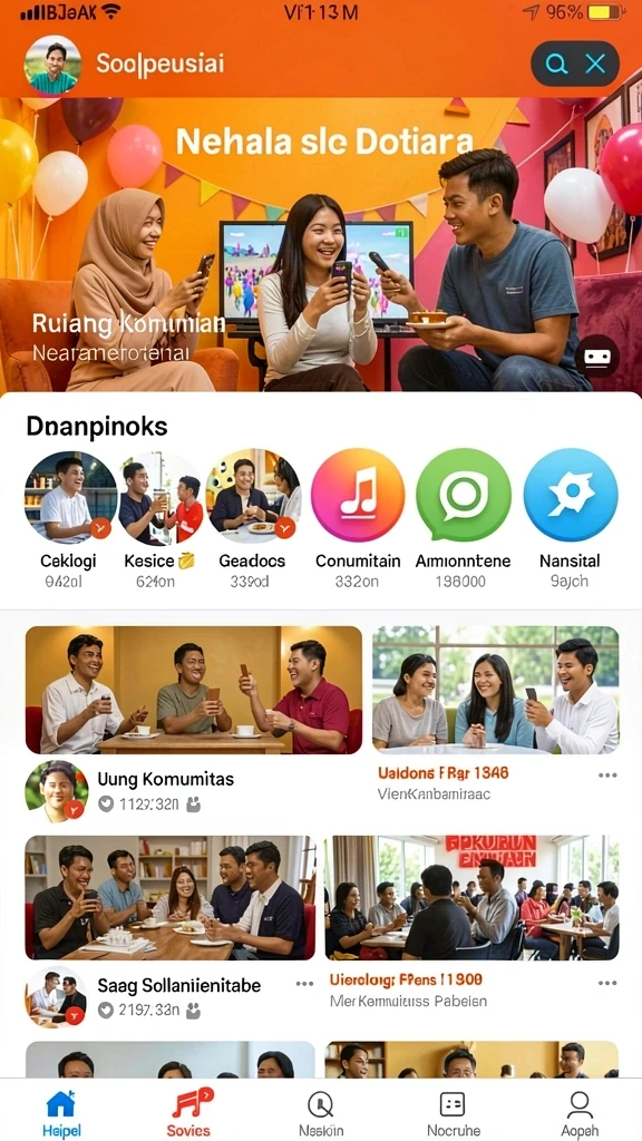 Beberapa permainan seru yang dapat dimainkan dengan mudah.