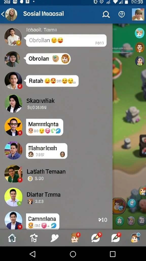 Interaksi multiplayer yang menyenangkan dan kompetitif.