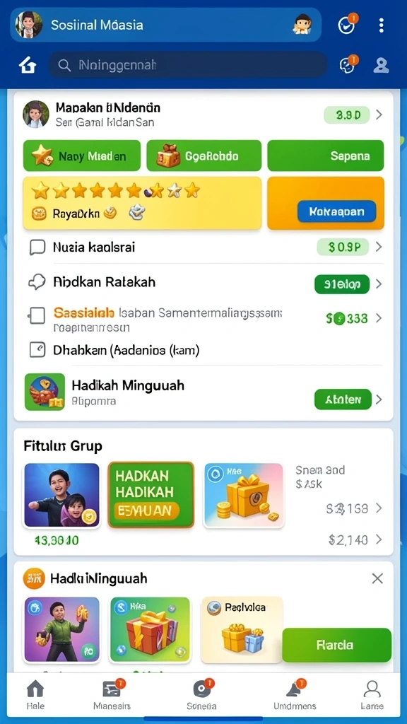 Fitur bonus yang seru dan menguntungkan.