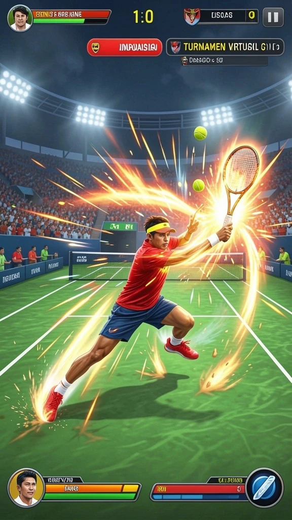 Fitur live draw yang memukau dan interaktif.