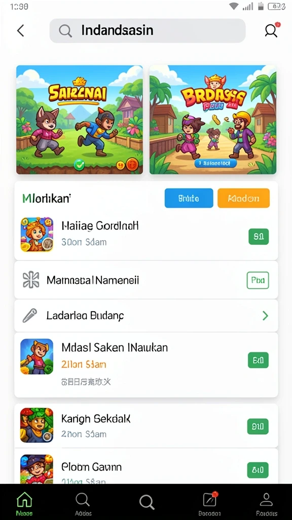 Tampilan antarmuka yang menarik dan intuitif.