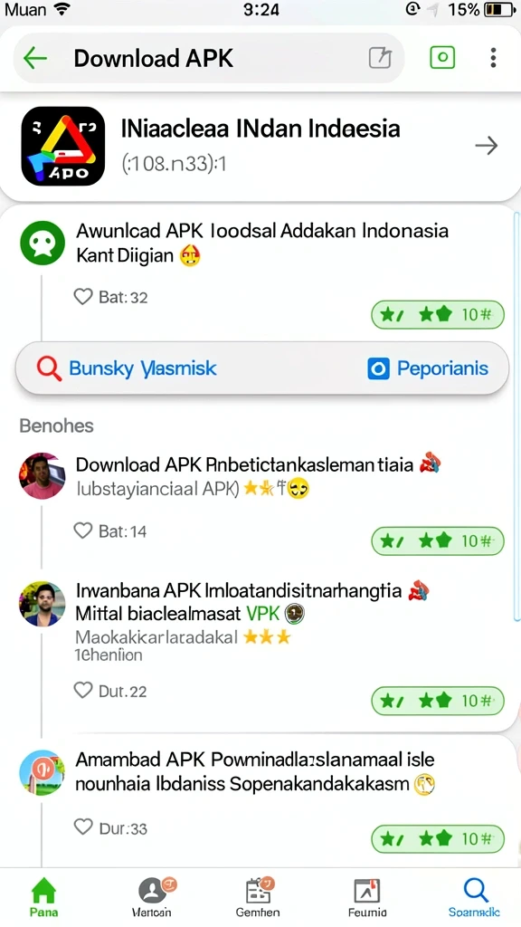 Tampilan antarmuka pengguna yang intuitif dan menarik.