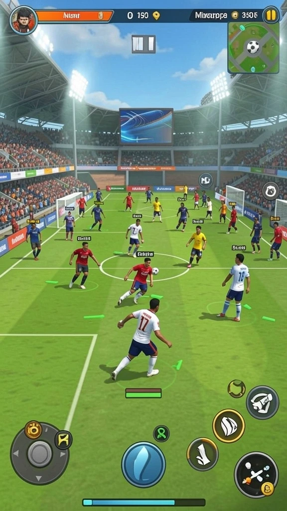 Visual tema slot yang menarik dan colorful.