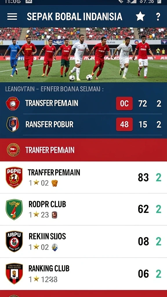 Screenshot menunjukkan leaderboard global dan peringkat pemain.