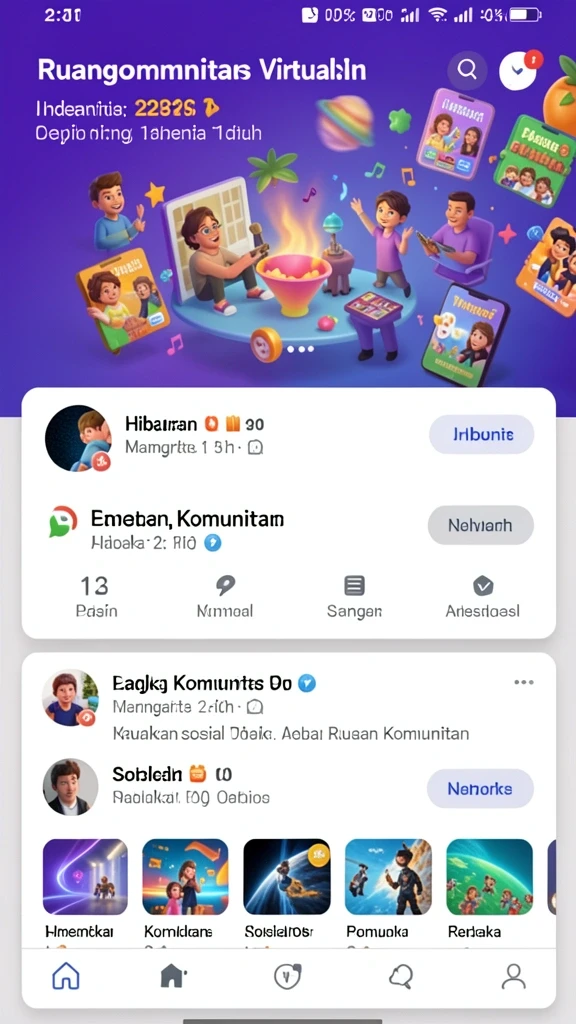 Tampilan grafis S13 yang menawan dan interaktif.