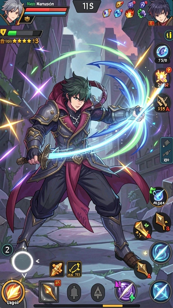 Gameplay seru yang menantang bersama teman.