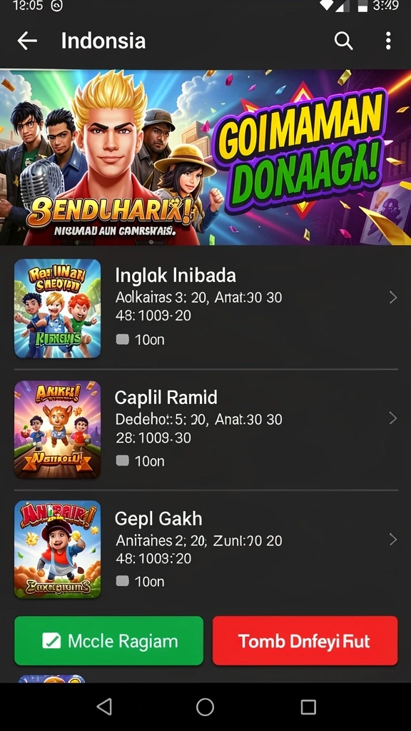 Tangkapan layar saat pemain sedang berkompetisi dalam mode multiplayer.