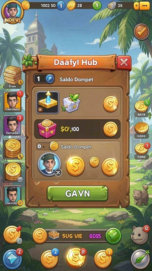 Berbagai tema slot yang menghibur dan bervariasi.
