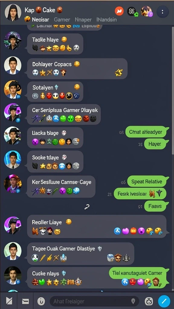 Beragam tema permainan yang menggugah selera.